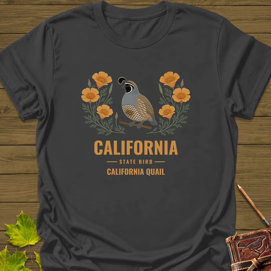 California State Bird T-Shirt - Graphic Tee - Gift for Bird Lovers - Unisex
