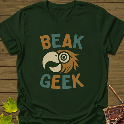 Beak Geek T-Shirt - Bird Graphic Tee - Gift for Bird Lovers - Unisex