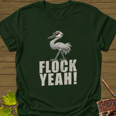 Flock Yeah T-Shirt - Bird Graphic Tee - Gift for Bird Lovers - Unisex
