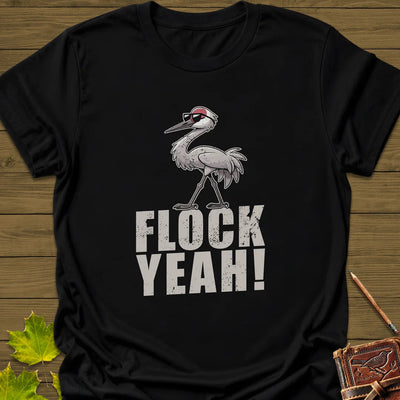 Flock Yeah T-Shirt - Bird Graphic Tee - Gift for Bird Lovers - Unisex
