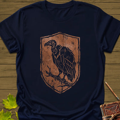 Buzzard Crest T-Shirt - Bird Graphic Tee - Gift for Bird Lovers - Unisex