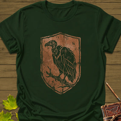 Buzzard Crest T-Shirt - Bird Graphic Tee - Gift for Bird Lovers - Unisex