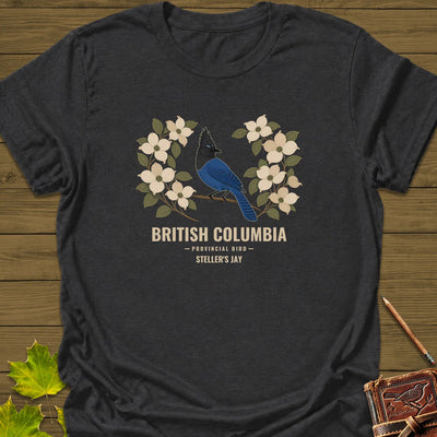British Columbia Provincial Bird T-Shirt - Graphic Tee - Gift for Bird Lovers - Unisex