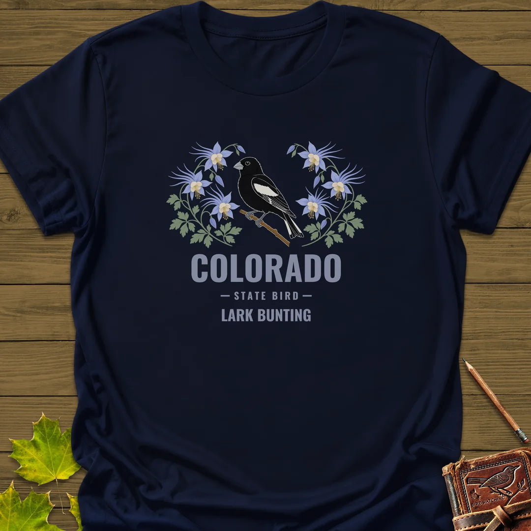 Colorado State Bird T-Shirt - Graphic Tee - Gift for Bird Lovers - Unisex