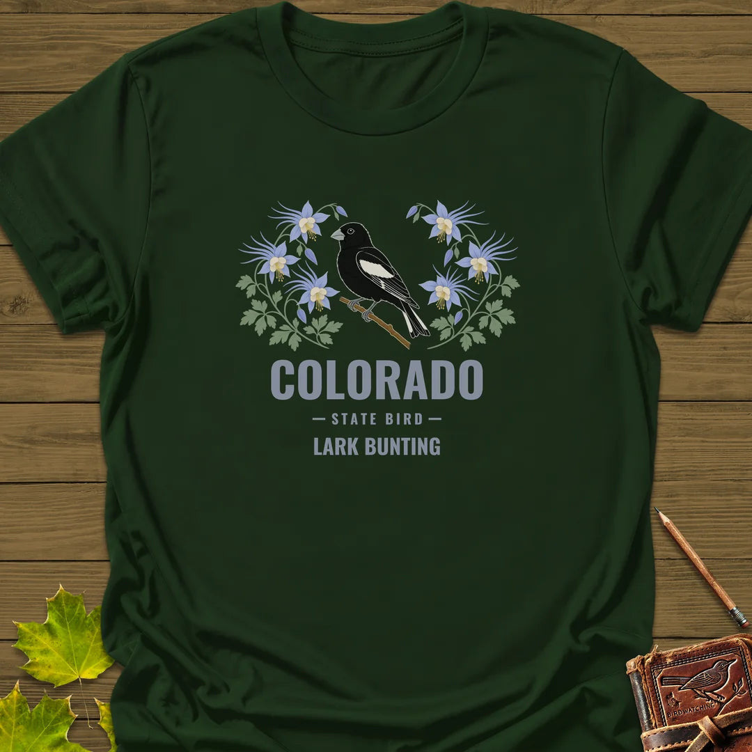 Colorado State Bird T-Shirt - Graphic Tee - Gift for Bird Lovers - Unisex