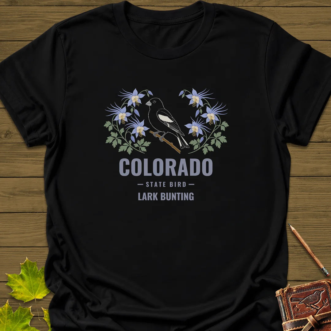 Colorado State Bird T-Shirt - Graphic Tee - Gift for Bird Lovers - Unisex