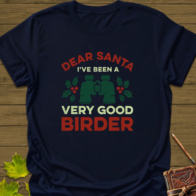 Dear Santa T-Shirt - Bird Graphic Tee - Gift for Bird Lovers - Unisex