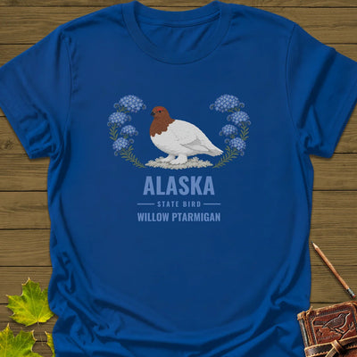 Alaska State Bird T-Shirt - Graphic Tee - Gift for Bird Lovers - Unisex
