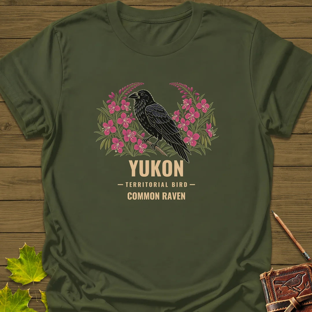 Yukon Territorial Bird T-Shirt - Graphic Tee - Gift for Bird Lovers - Unisex