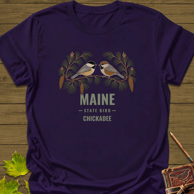 Maine State Bird T-Shirt - Graphic Tee - Gift for Bird Lovers - Unisex