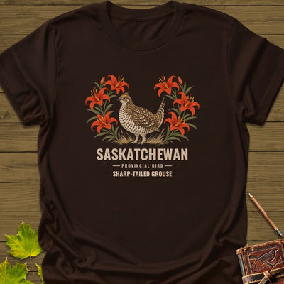 Saskatchewan Provincial Bird T-Shirt - Graphic Tee - Gift for Bird Lovers - Unisex