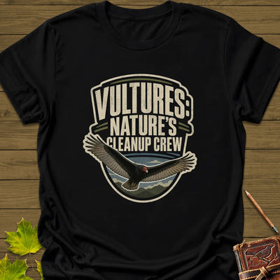 Nature's Cleanup Crew T-Shirt - Bird Graphic Tee - Gift for Bird Lovers - Unisex