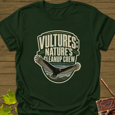Nature's Cleanup Crew T-Shirt - Bird Graphic Tee - Gift for Bird Lovers - Unisex