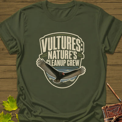 Nature's Cleanup Crew T-Shirt - Bird Graphic Tee - Gift for Bird Lovers - Unisex