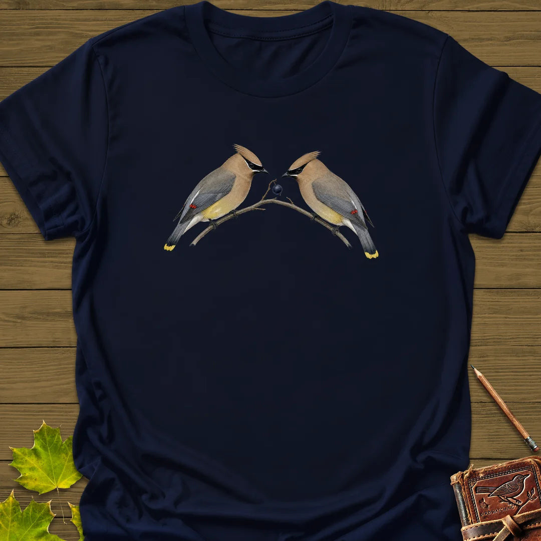Berry Handoff T-Shirt - Bird Graphic Tee - Gift for Bird Lovers - Unisex