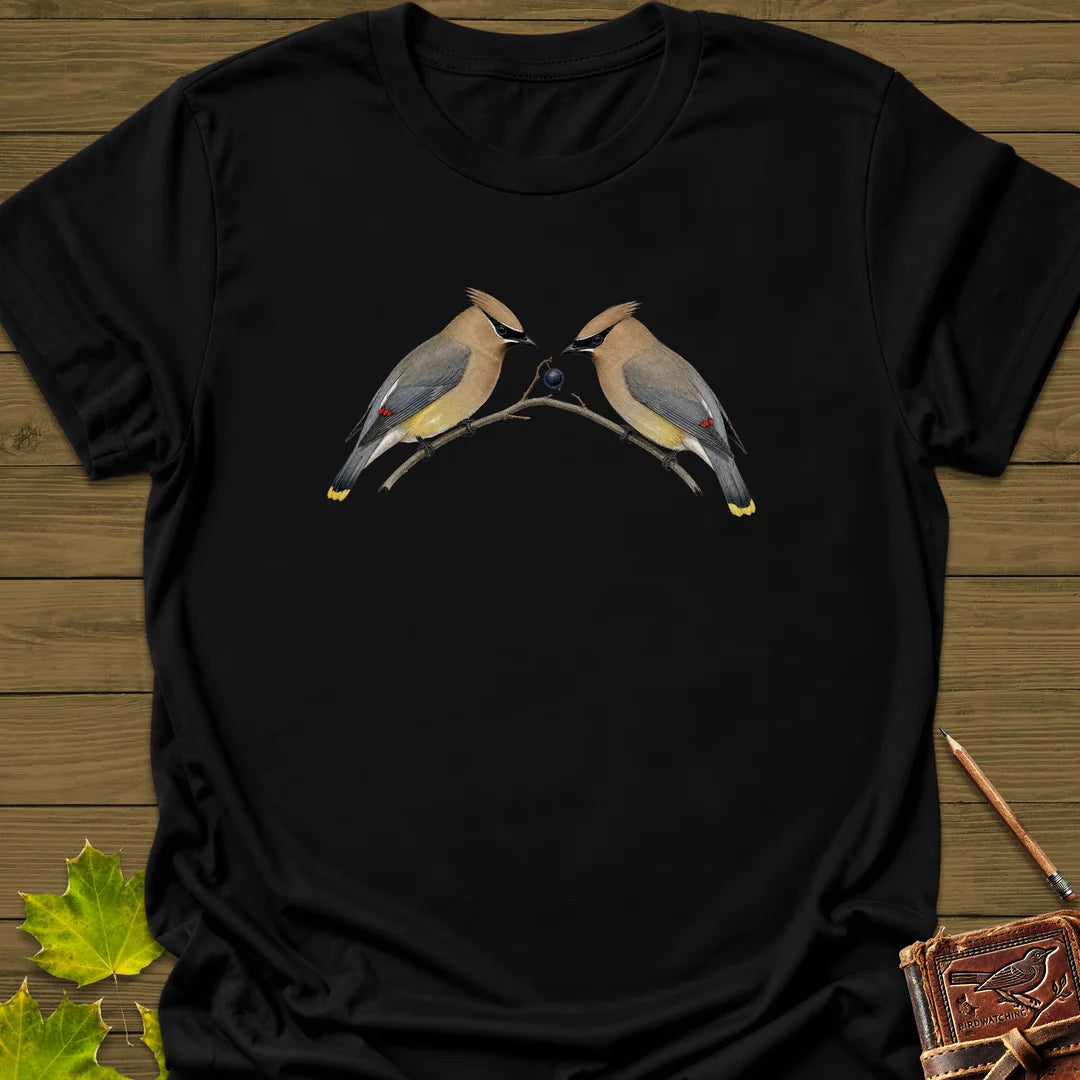 Berry Handoff T-Shirt - Bird Graphic Tee - Gift for Bird Lovers - Unisex