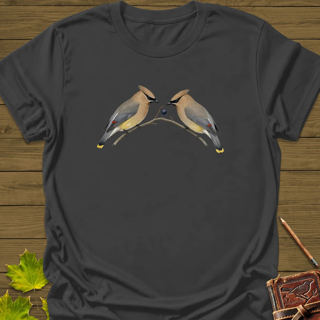 Berry Handoff T-Shirt - Bird Graphic Tee - Gift for Bird Lovers - Unisex