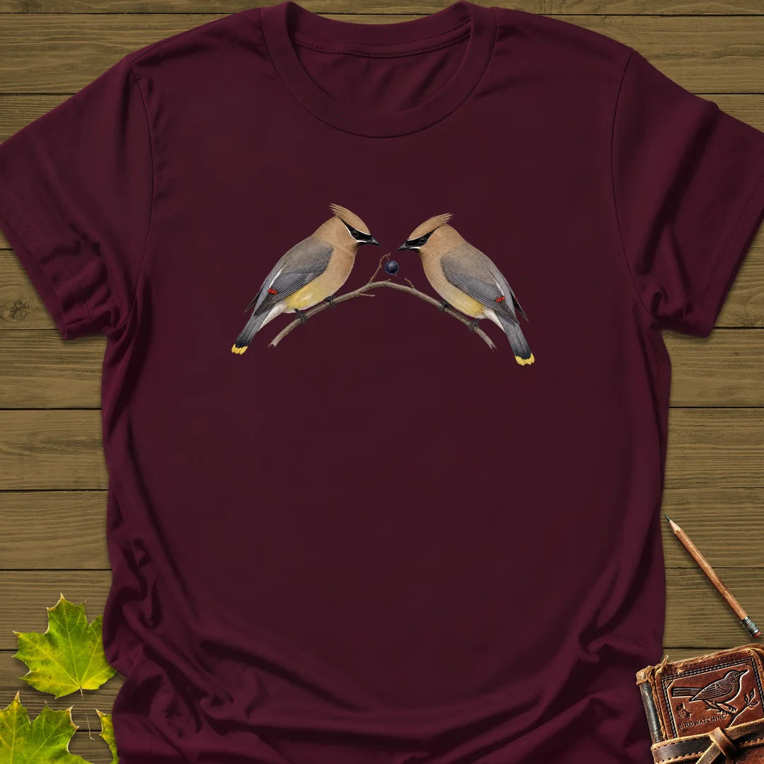 Berry Handoff T-Shirt - Bird Graphic Tee - Gift for Bird Lovers - Unisex