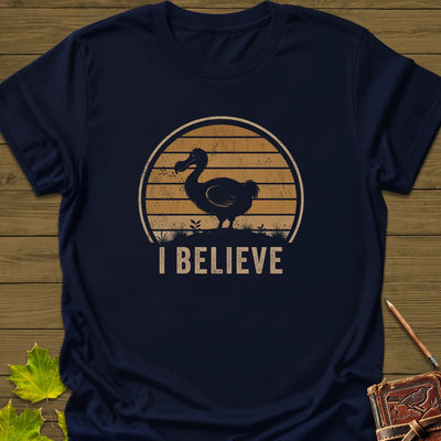 I Believe Dodo T-Shirt - Bird Graphic Tee - Gift for Bird Lovers - Unisex