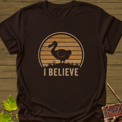 I Believe Dodo T-Shirt - Bird Graphic Tee - Gift for Bird Lovers - Unisex