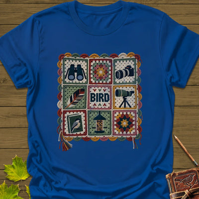 Birder's Sampler T-Shirt - Bird Graphic Tee - Gift for Bird Lovers - Unisex
