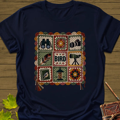 Birder's Sampler T-Shirt - Bird Graphic Tee - Gift for Bird Lovers - Unisex