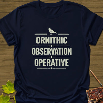 Ornithic Observation T-Shirt - Bird Graphic Tee - Gift for Bird Lovers - Unisex