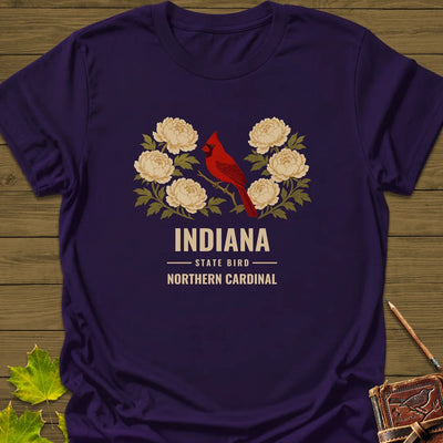 Indiana State Bird T-Shirt - Graphic Tee - Gift for Bird Lovers - Unisex
