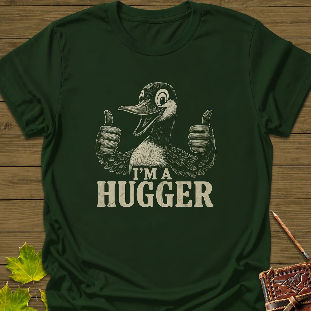 I'm a Hugger T-Shirt - Bird Graphic Tee - Gift for Bird Lovers - Unisex