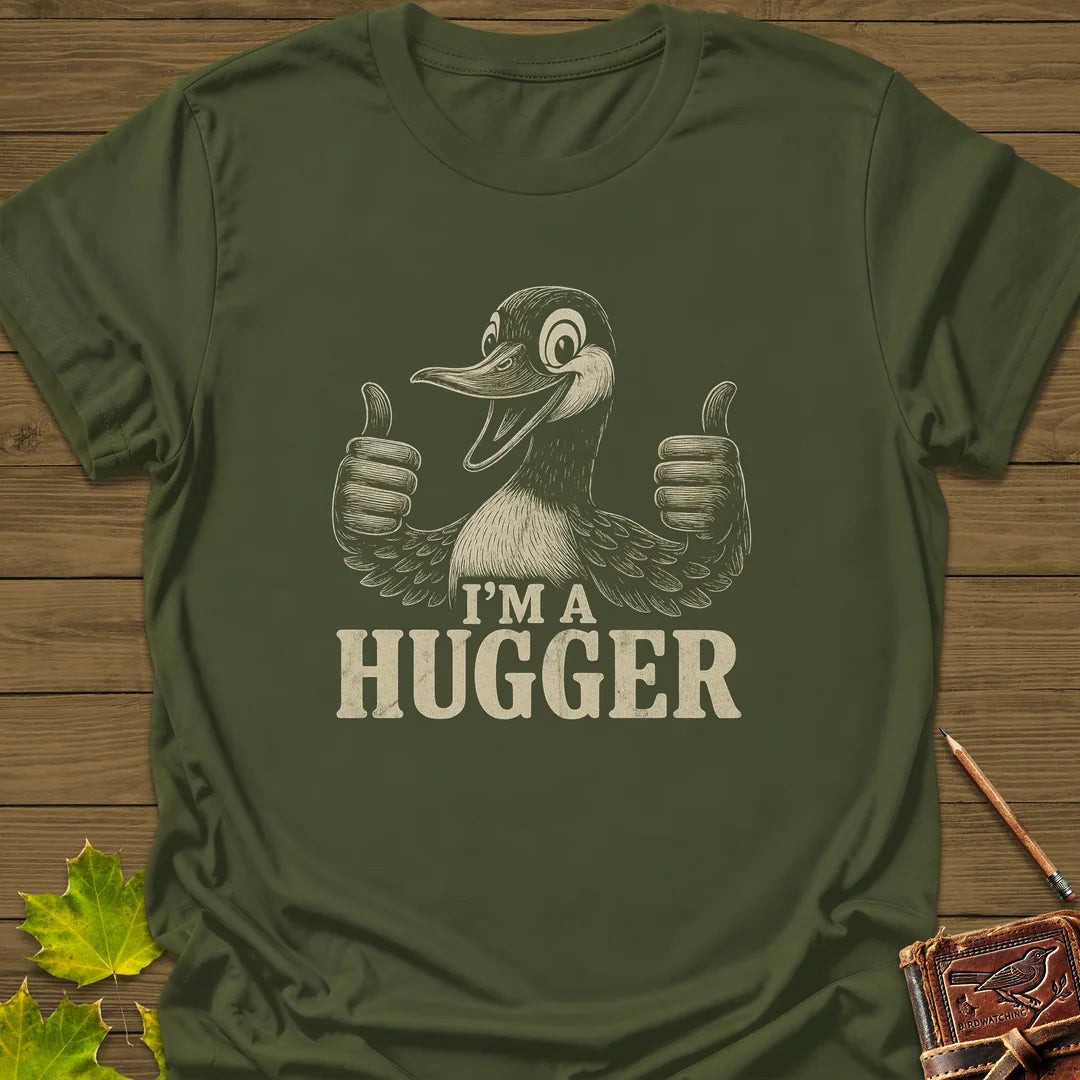 I'm a Hugger T-Shirt - Bird Graphic Tee - Gift for Bird Lovers - Unisex