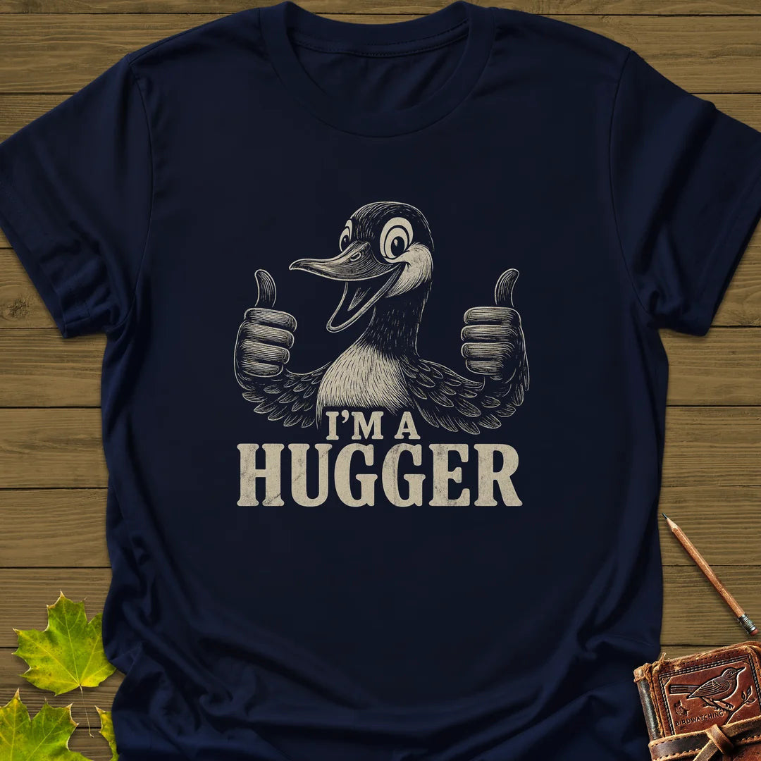 I'm a Hugger T-Shirt - Bird Graphic Tee - Gift for Bird Lovers - Unisex