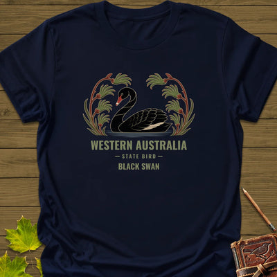Western Australia State Bird T-Shirt - Graphic Tee - Gift for Bird Lovers - Unisex