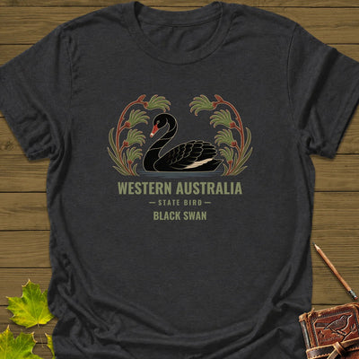 Western Australia State Bird T-Shirt - Graphic Tee - Gift for Bird Lovers - Unisex