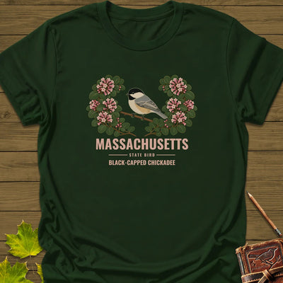 Massachusetts State Bird T-Shirt - Graphic Tee - Gift for Bird Lovers - Unisex