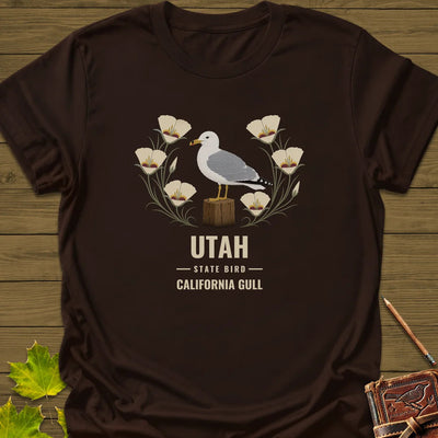 Utah State Bird T-Shirt - Graphic Tee - Gift for Bird Lovers - Unisex