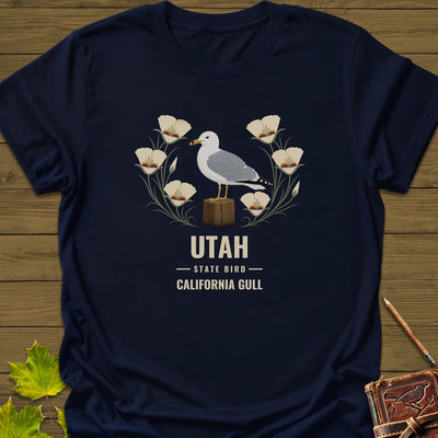 Utah State Bird T-Shirt - Graphic Tee - Gift for Bird Lovers - Unisex