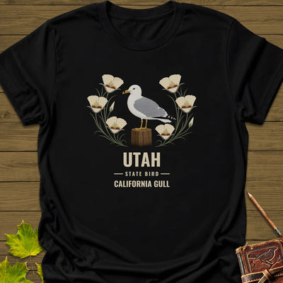 Utah State Bird T-Shirt - Graphic Tee - Gift for Bird Lovers - Unisex