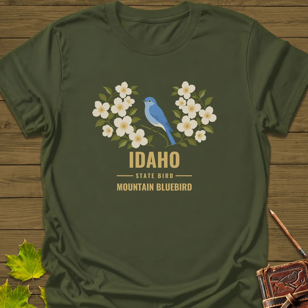 Idaho State Bird T-Shirt - Graphic Tee - Gift for Bird Lovers - Unisex