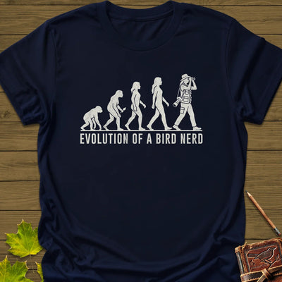 Evolution (Female) T-Shirt - Bird Graphic Tee - Gift for Bird Lovers - Unisex