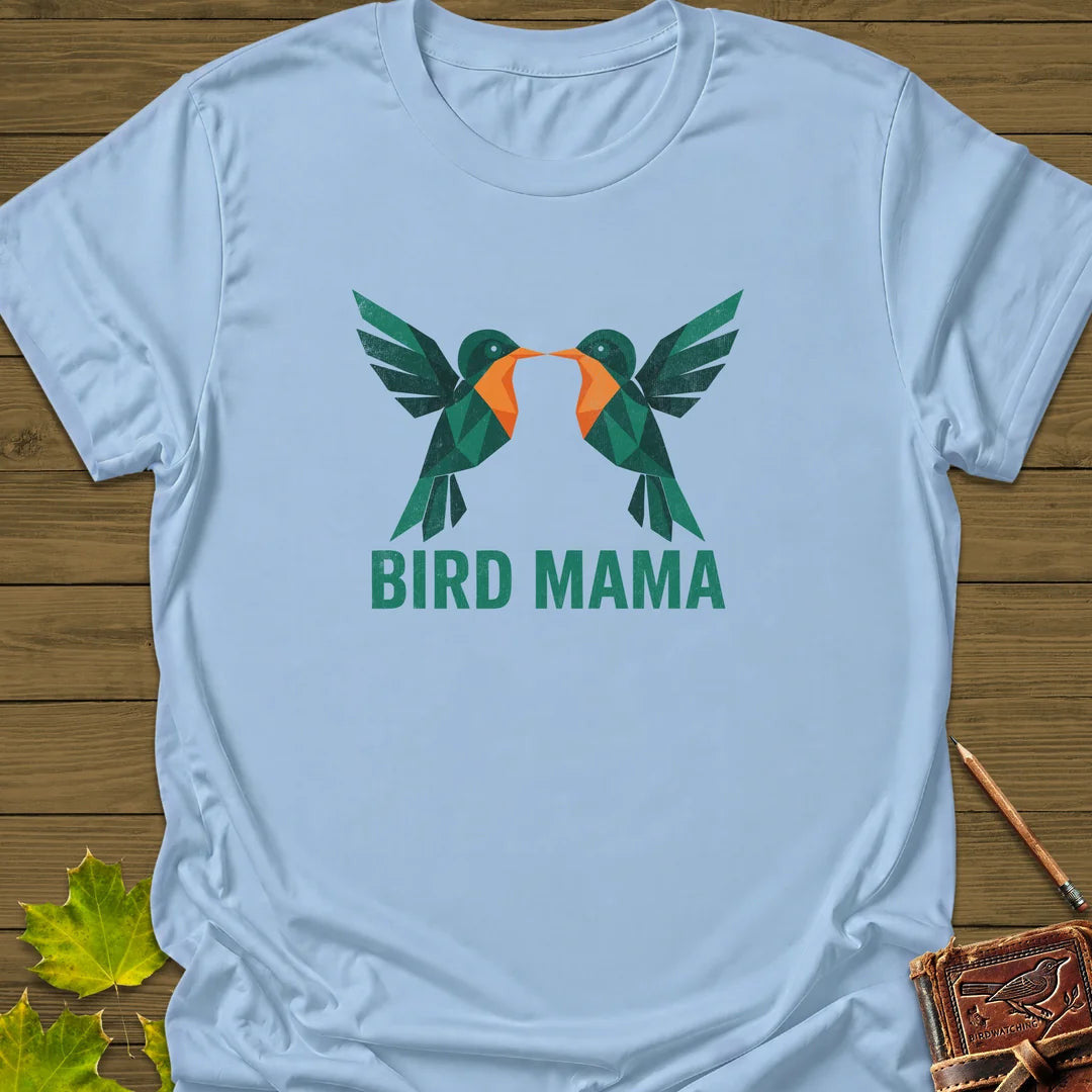 Bird Mama T-Shirt - Graphic Tee - Gift for Bird Lovers - Unisex