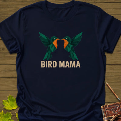 Bird Mama T-Shirt - Graphic Tee - Gift for Bird Lovers - Unisex