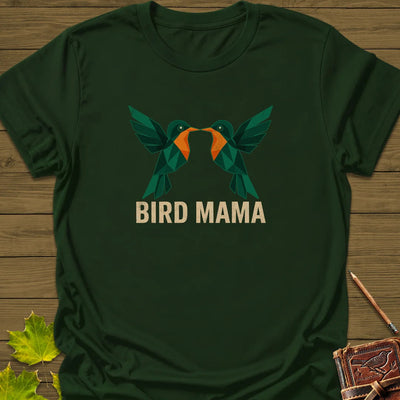 Bird Mama T-Shirt - Graphic Tee - Gift for Bird Lovers - Unisex