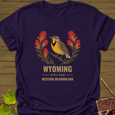 Wyoming State Bird T-Shirt - Graphic Tee - Gift for Bird Lovers - Unisex