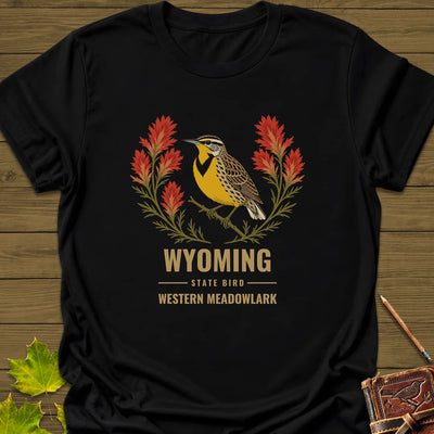 Wyoming State Bird T-Shirt - Graphic Tee - Gift for Bird Lovers - Unisex