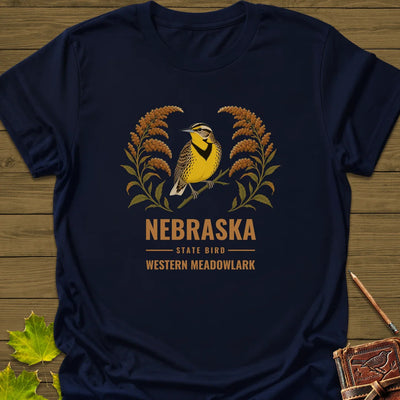 Nebraska State Bird T-Shirt - Graphic Tee - Gift for Bird Lovers - Unisex