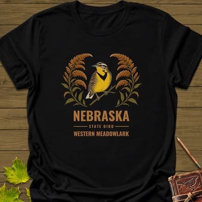 Nebraska State Bird T-Shirt - Graphic Tee - Gift for Bird Lovers - Unisex