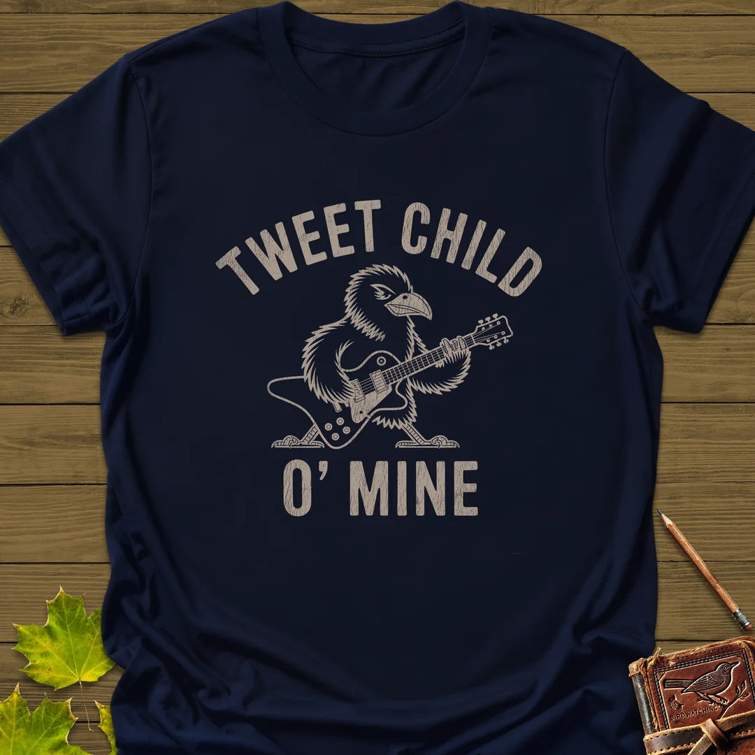 Tweet Child T-Shirt - Bird Graphic Tee - Gift for Bird Lovers - Unisex