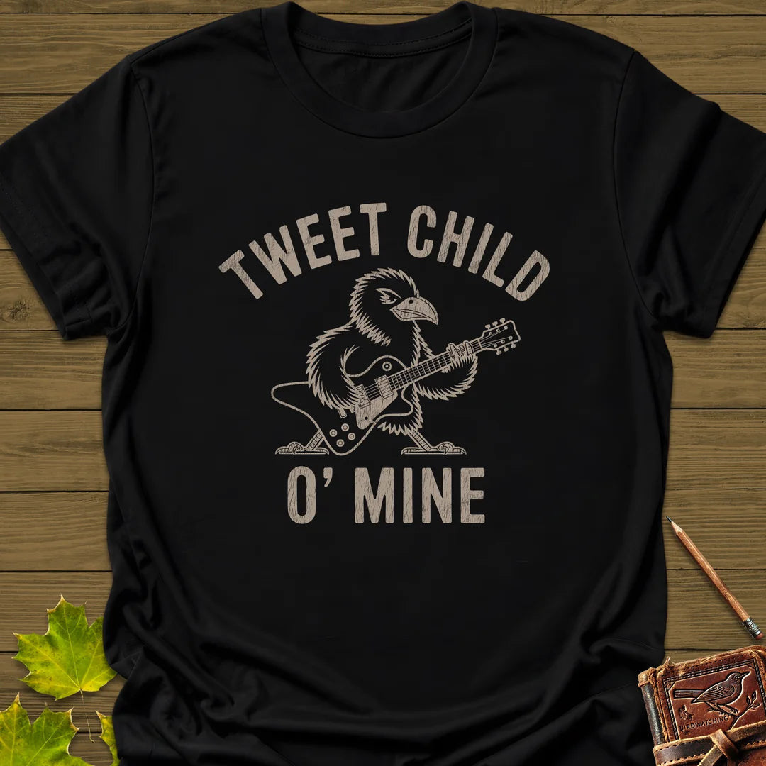 Tweet Child T-Shirt - Bird Graphic Tee - Gift for Bird Lovers - Unisex