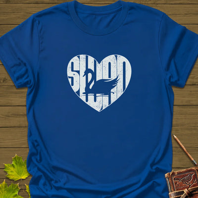 Swan Love T-Shirt - Bird Graphic Tee - Gift for Bird Lovers - Unisex