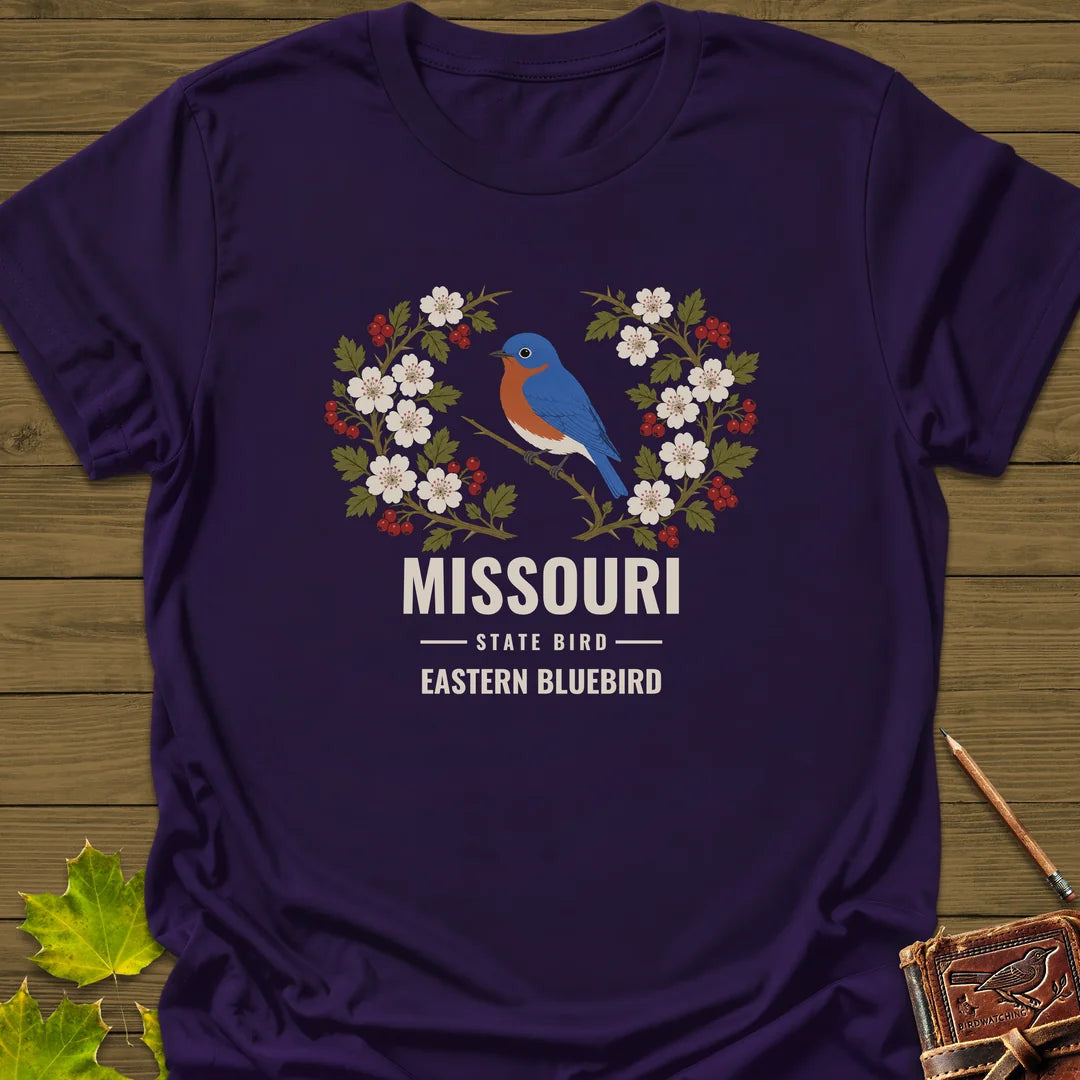 Missouri State Bird T-Shirt - Graphic Tee - Gift for Bird Lovers - Unisex